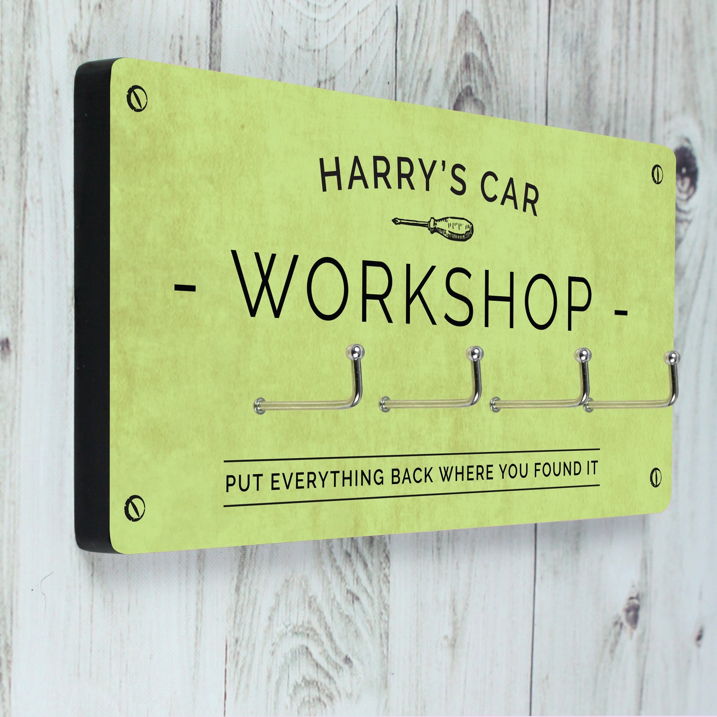 Personalised Workshop Hooks