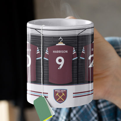 West Ham United Football Club Dressing Room Mug