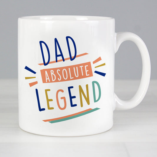 Personalised Absolute Legend Mug