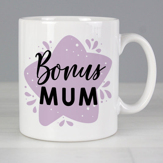 Personalised To My Bonus Mum Mug