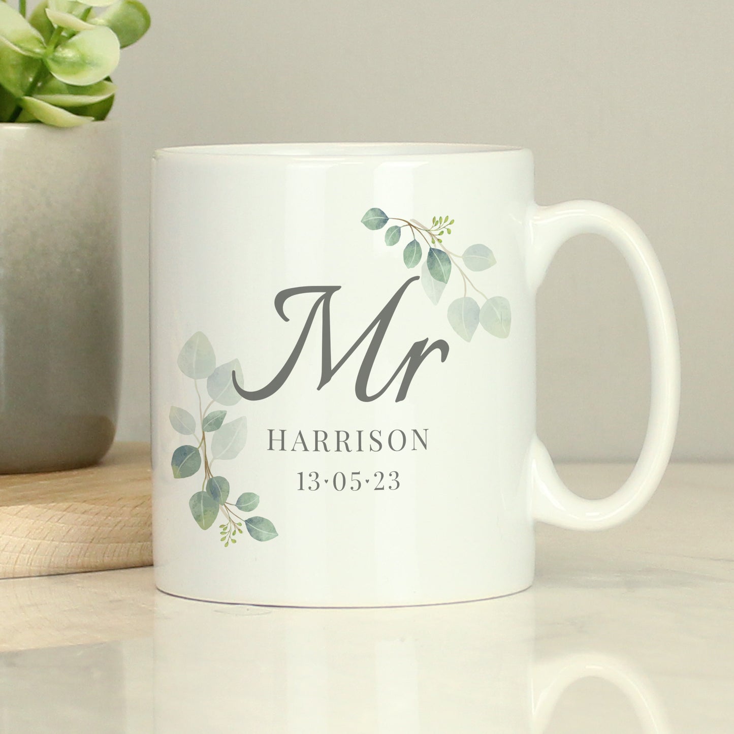 Personalised Botanical Mr Mug